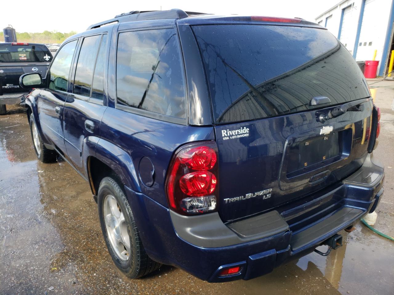 Photo 3 from auction – 2007 CHEVROLET TRAILBLAZE with VIN 1GNDS13S672249360