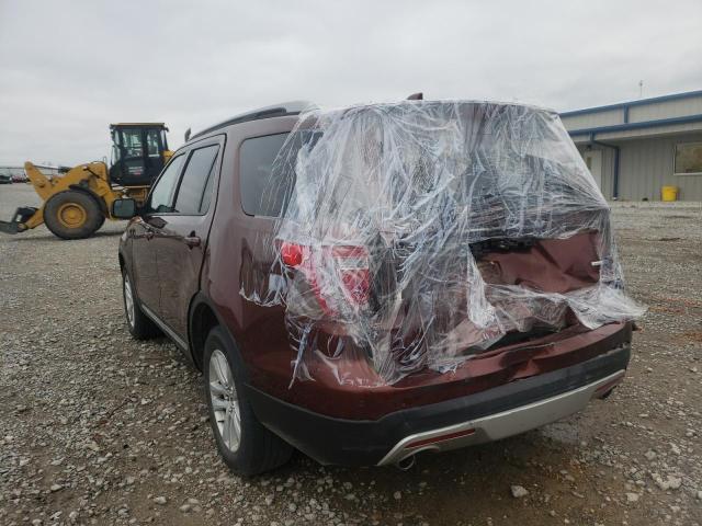 Photo 3 from auction – 2016 FORD EXPLORER X with VIN 1FM5K8D85GGB71211