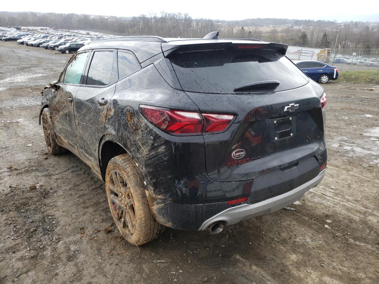 Photo 3 from auction – 2020 CHEVROLET BLAZER 2LT with VIN 3GNKBHR4XLS649672