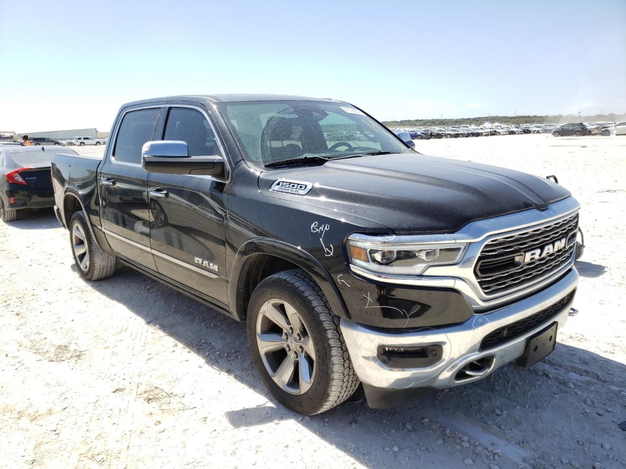 RAM 1500 LIMIT 2019 with VIN 1C6RREHT2KN507648 - Photo from auction