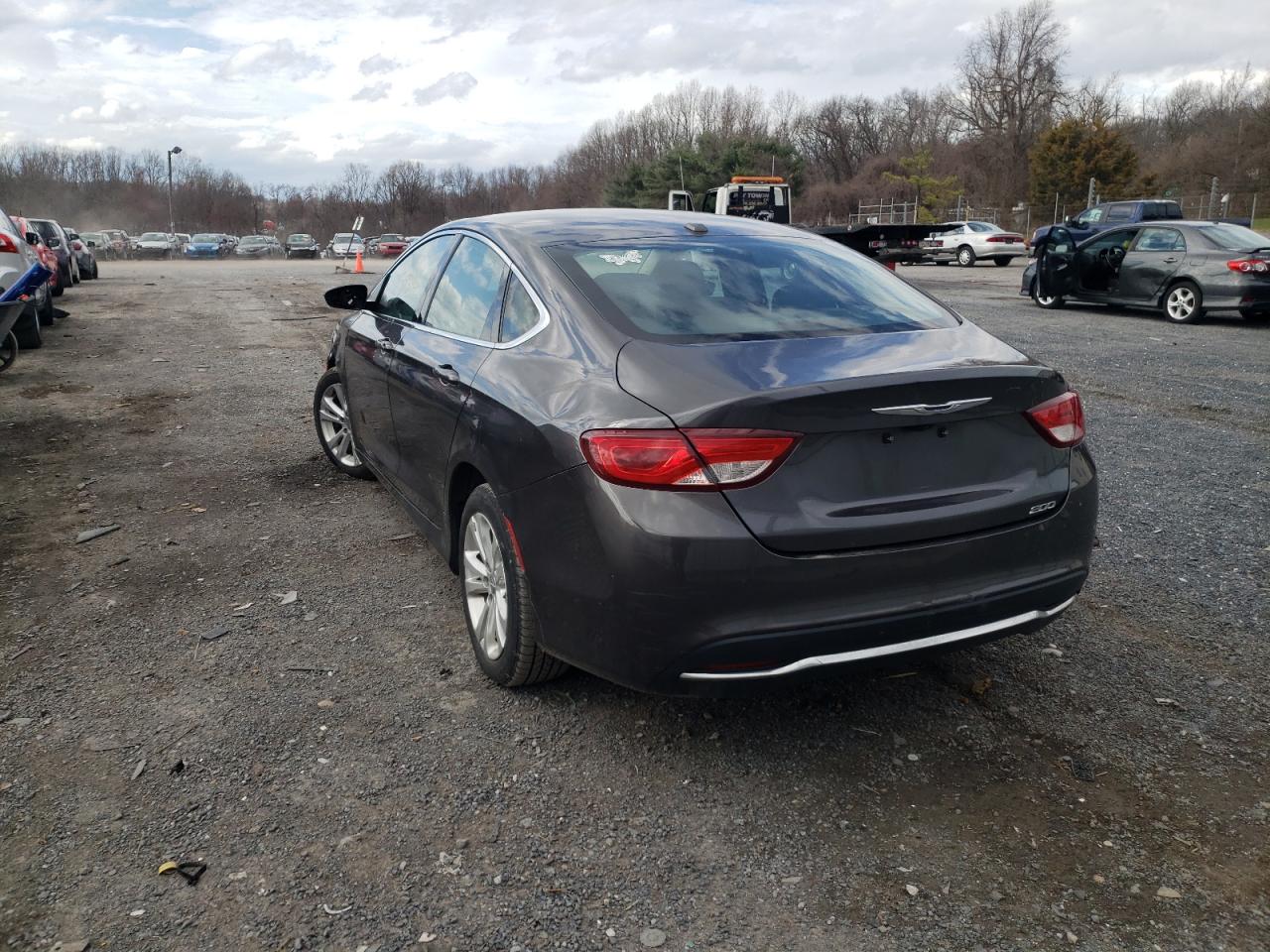 Photo 3 from auction – 2015 CHRYSLER 200 LIMITE with VIN 1C3CCCAB9FN734545