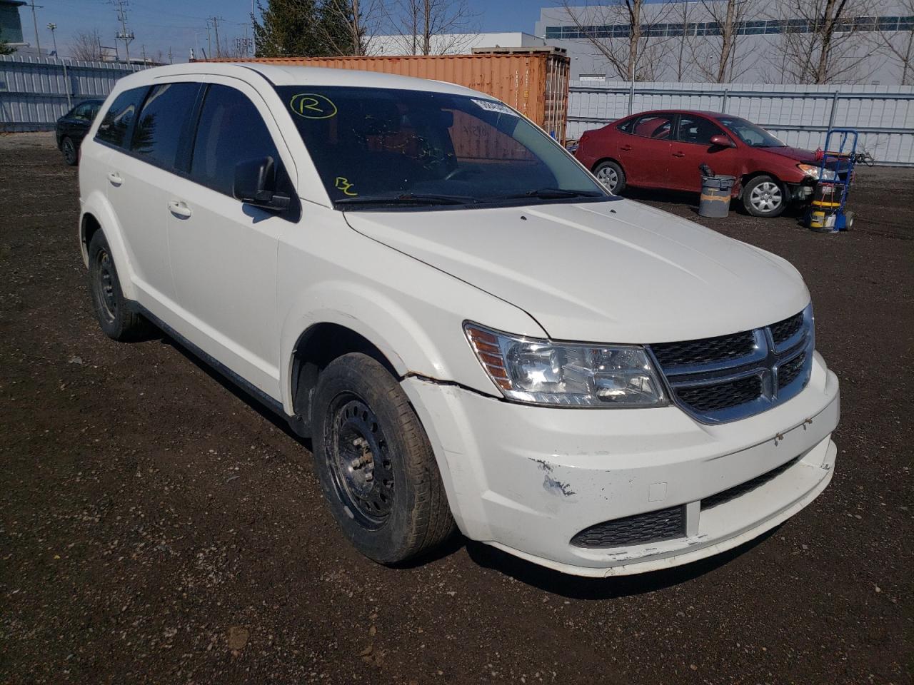 DODGE JOURNEY SE 2015 with VIN 3C4PDCAB3FT720781 - Photo from auction