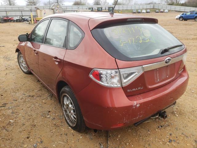 Photo 3 from auction – 2009 SUBARU IMPREZA 2. with VIN JF1GH61629H815611