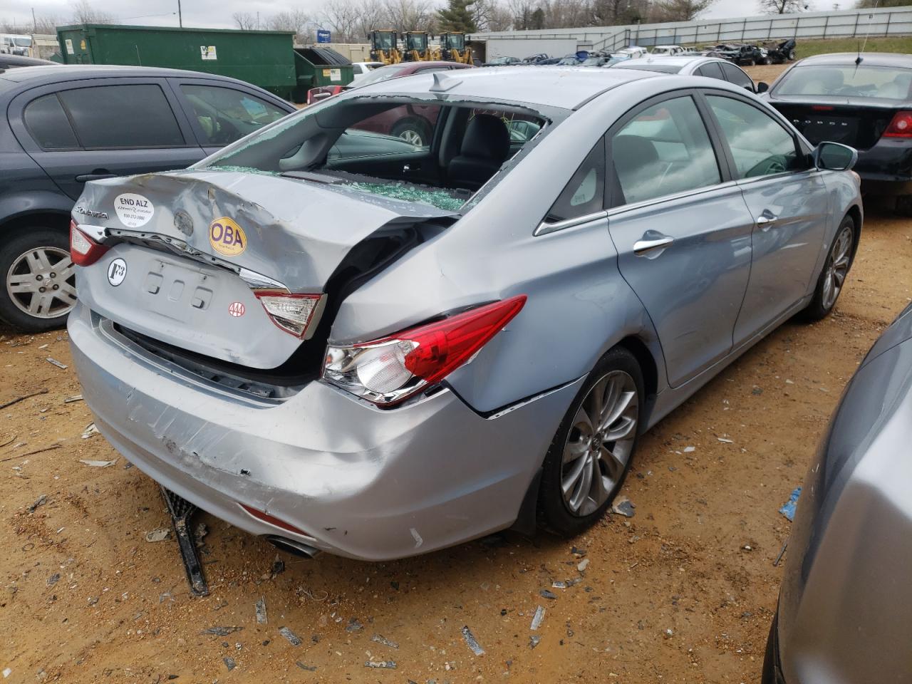 Photo 4 from auction – 2012 HYUNDAI SONATA SE with VIN 5NPEC4AC2CH443061