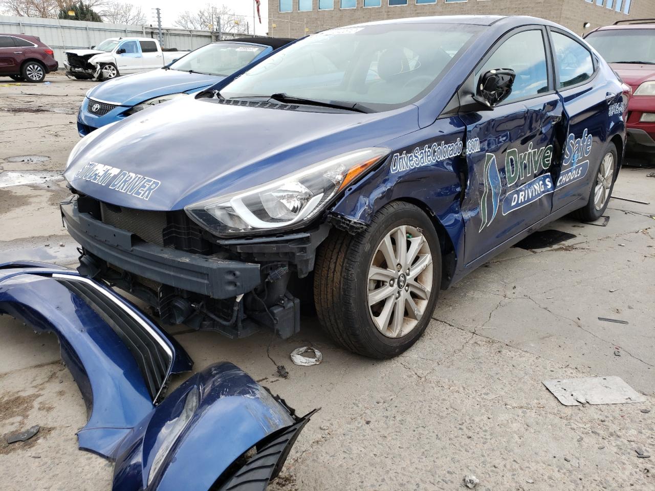 Photo 2 from auction – 2016 HYUNDAI ELANTRA SE with VIN 5NPDH4AE2GH782634
