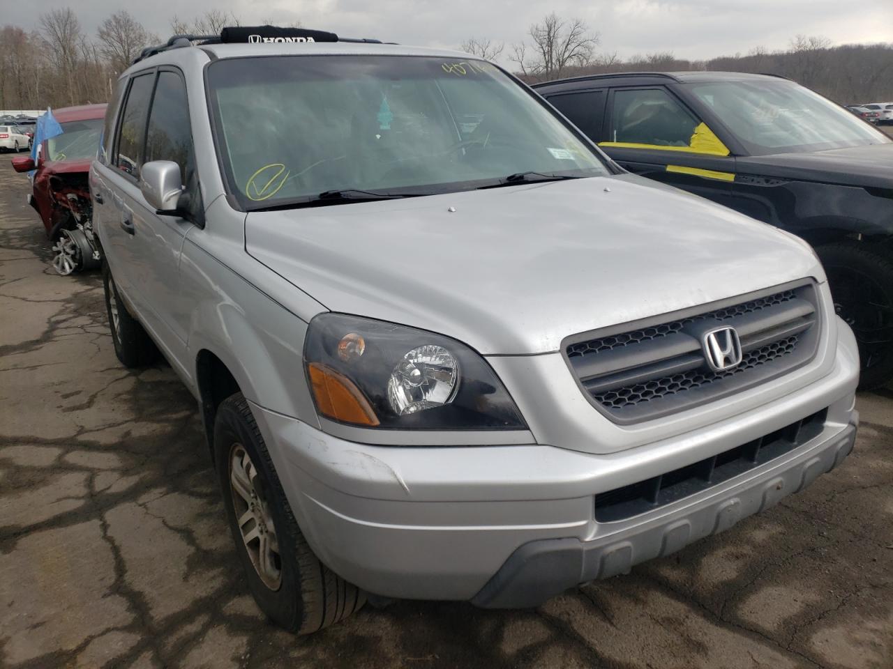 HONDA PILOT EXL 2003 with VIN 2HKYF18503H601620 - Photo from auction