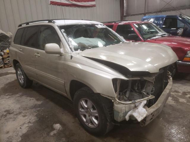 TOYOTA HIGHLANDER 2003 with VIN JTEGF21A430081715 - Photo from auction
