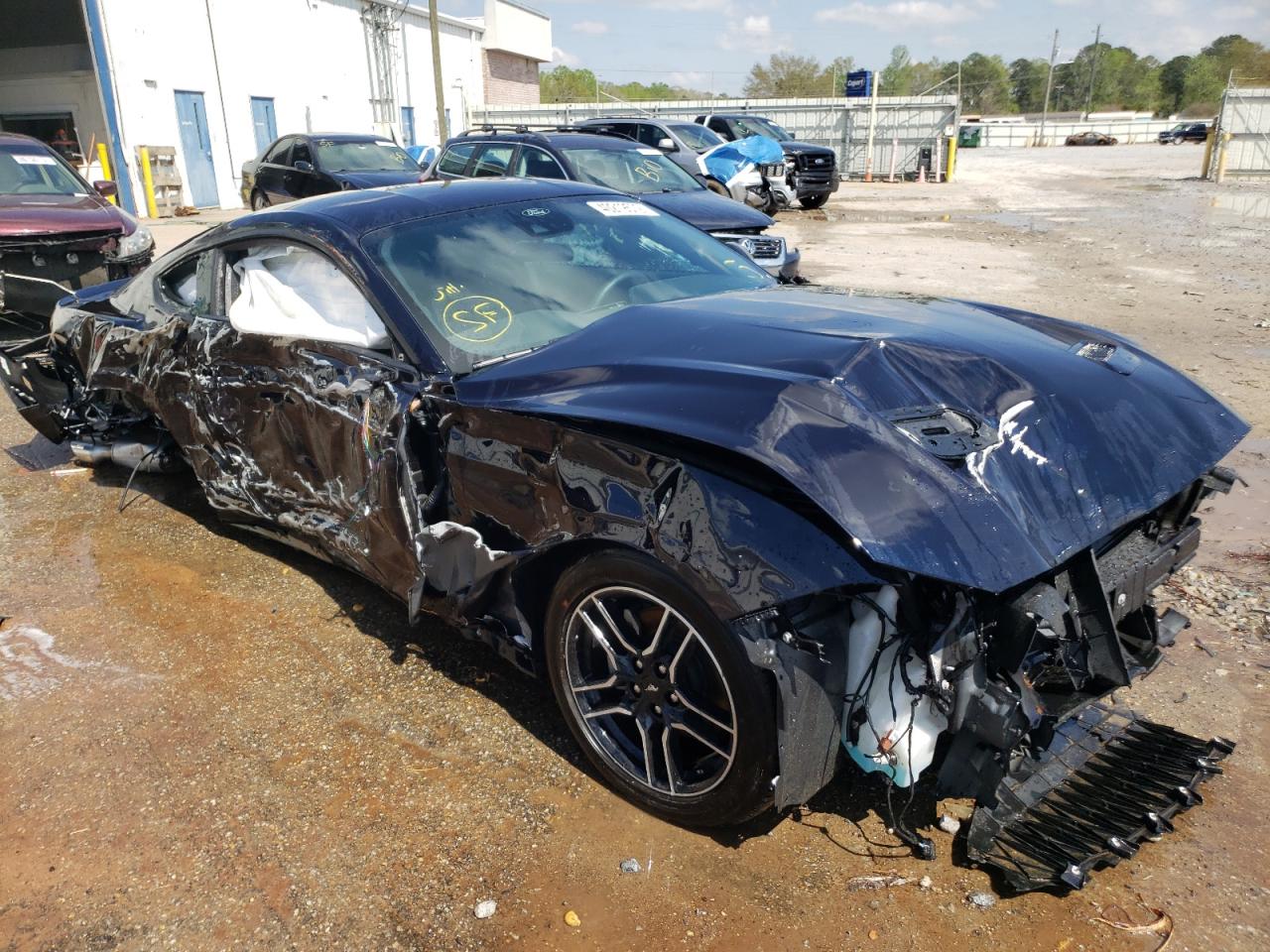 FORD MUSTANG 2021 with VIN 1FA6P8TH9M5158082 - Photo from auction