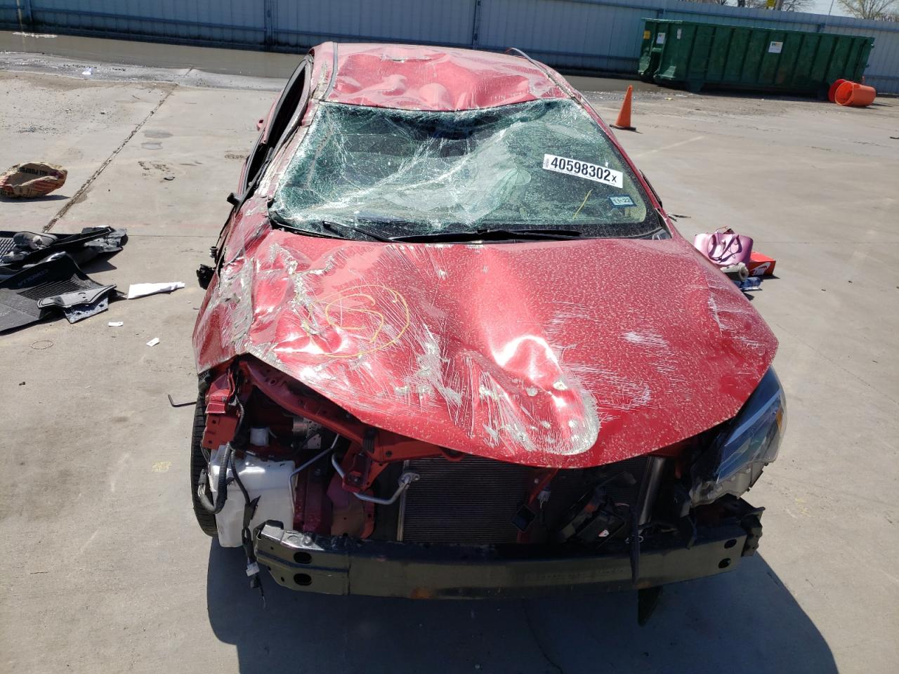 Photo 9 from auction – 2018 TOYOTA COROLLA L with VIN 2T1BURHE6JC007043