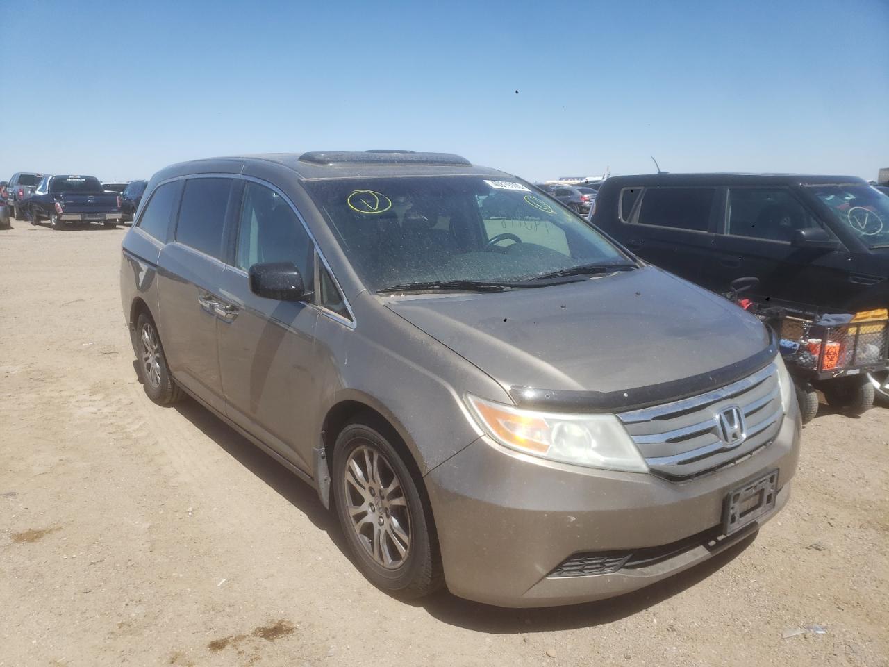 HONDA ODYSSEY EX 2011 with VIN 5FNRL5H63BB095923 - Photo from auction