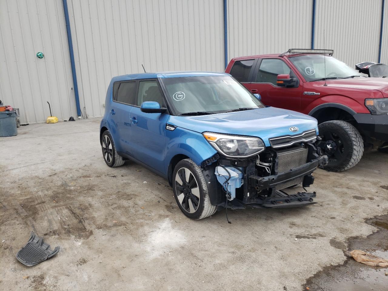 KIA SOUL + 2018 with VIN KNDJP3A59J7589165 - Photo from auction