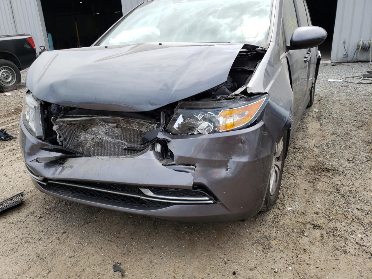 Photo 9 from auction – 2014 HONDA ODYSSEY EX with VIN 5FNRL5H66EB045893