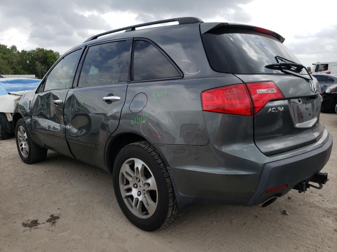 Photo 3 from auction – 2007 ACURA MDX TECHNO with VIN 2HNYD283X7H523270