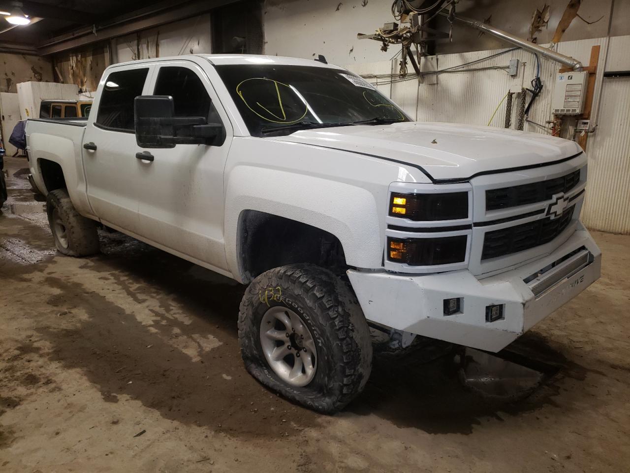 CHEVROLET SILVERADO 2014 with VIN 3GCUKREC0EG164158 - Photo from auction