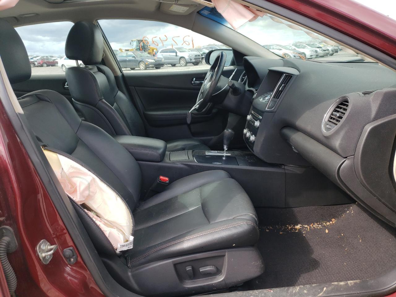 Photo 5 from auction – 2012 NISSAN MAXIMA S with VIN 1N4AA5AP5CC859782