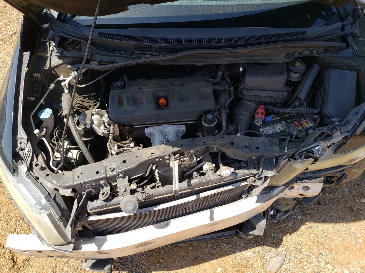 Photo 7 from auction – 2012 HONDA CIVIC EXL with VIN 2HGFB2F92CH543146