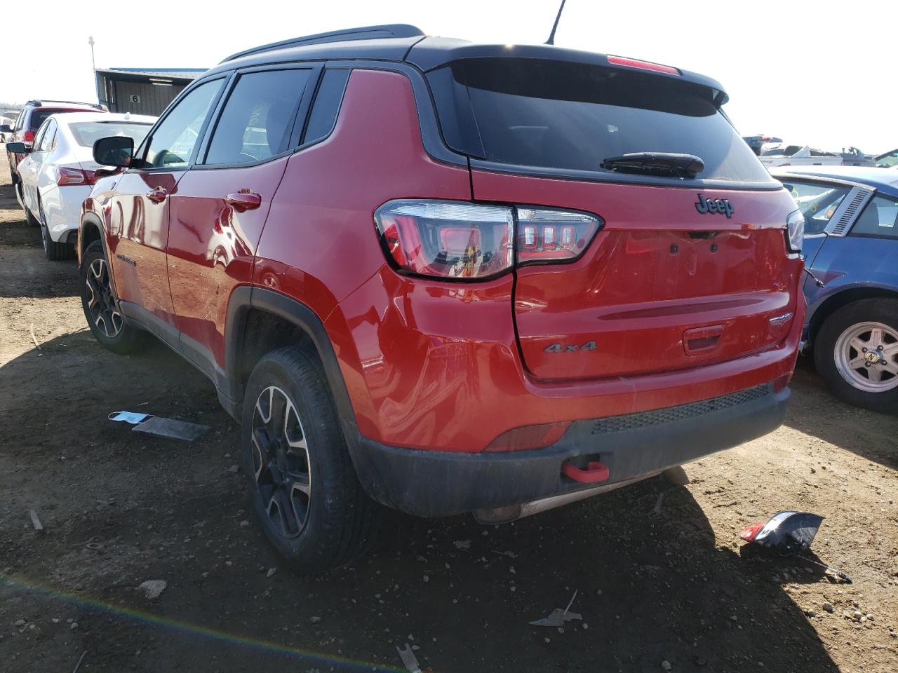 Photo 3 from auction – 2020 JEEP COMPASS TR with VIN 3C4NJDDB1LT208143