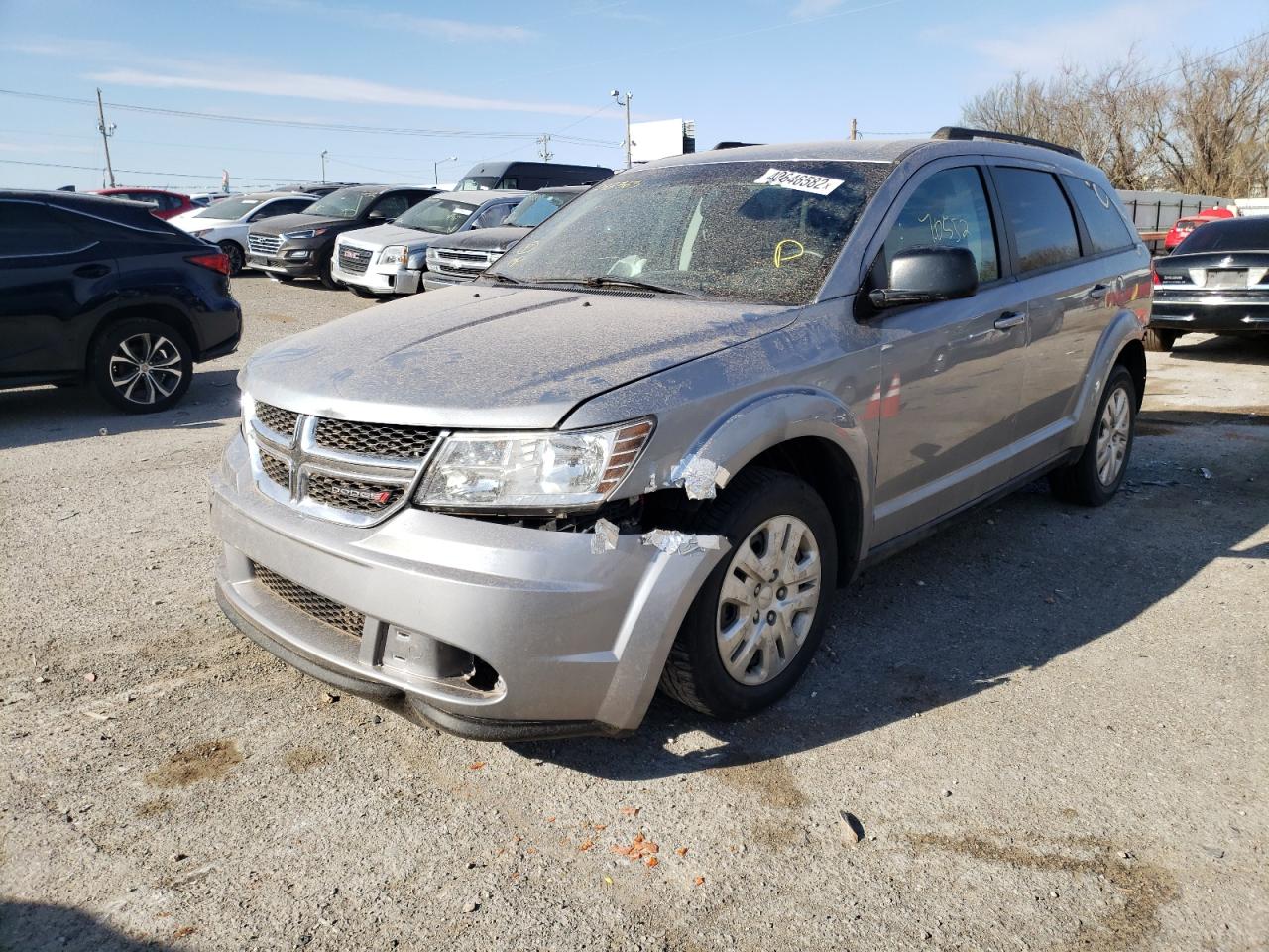 Photo 2 from auction – 2018 DODGE JOURNEY SE with VIN 3C4PDCAB4JT242363