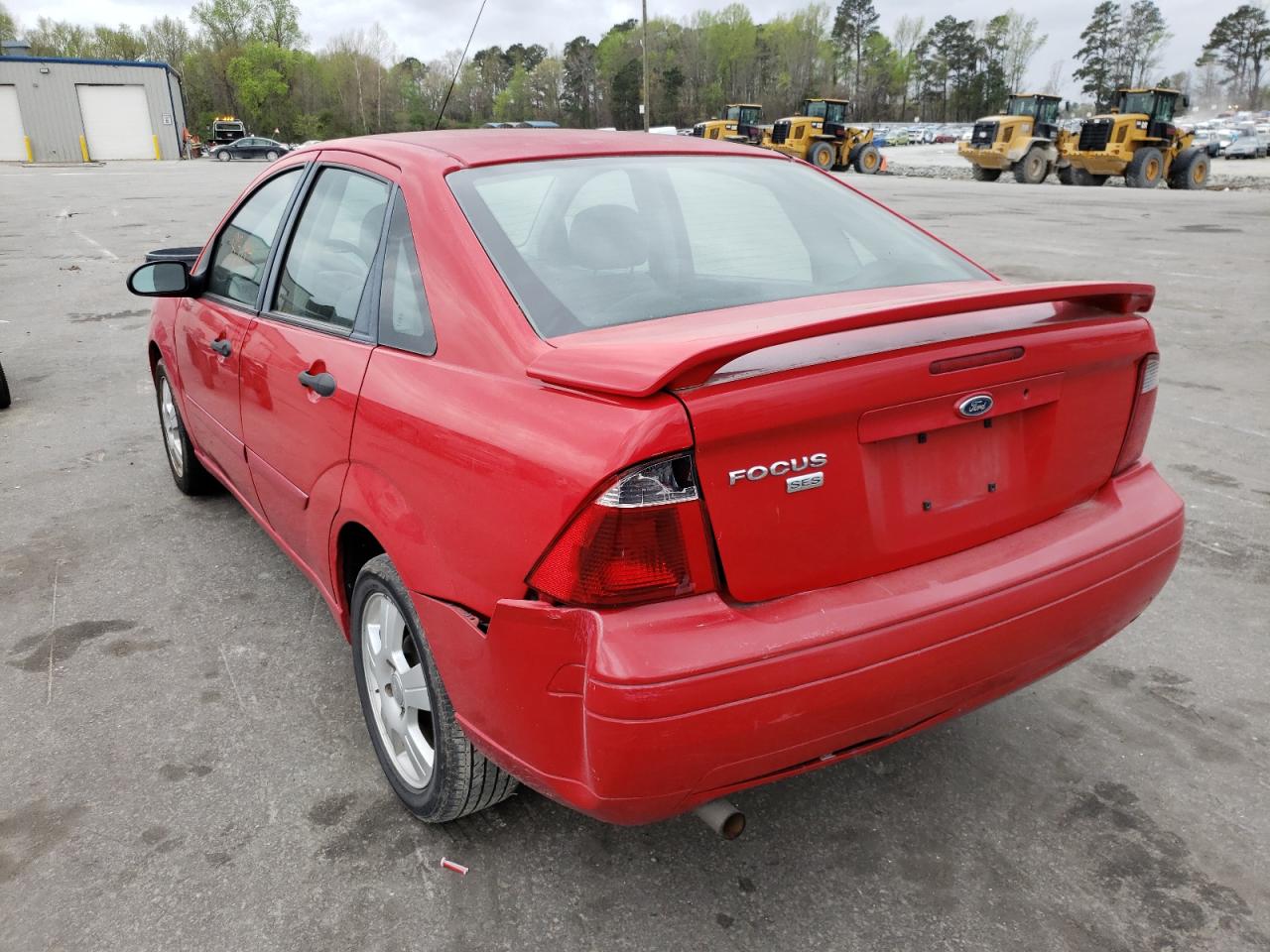 Photo 3 from auction – 2007 FORD FOCUS with VIN 1FAHP34N57W366197