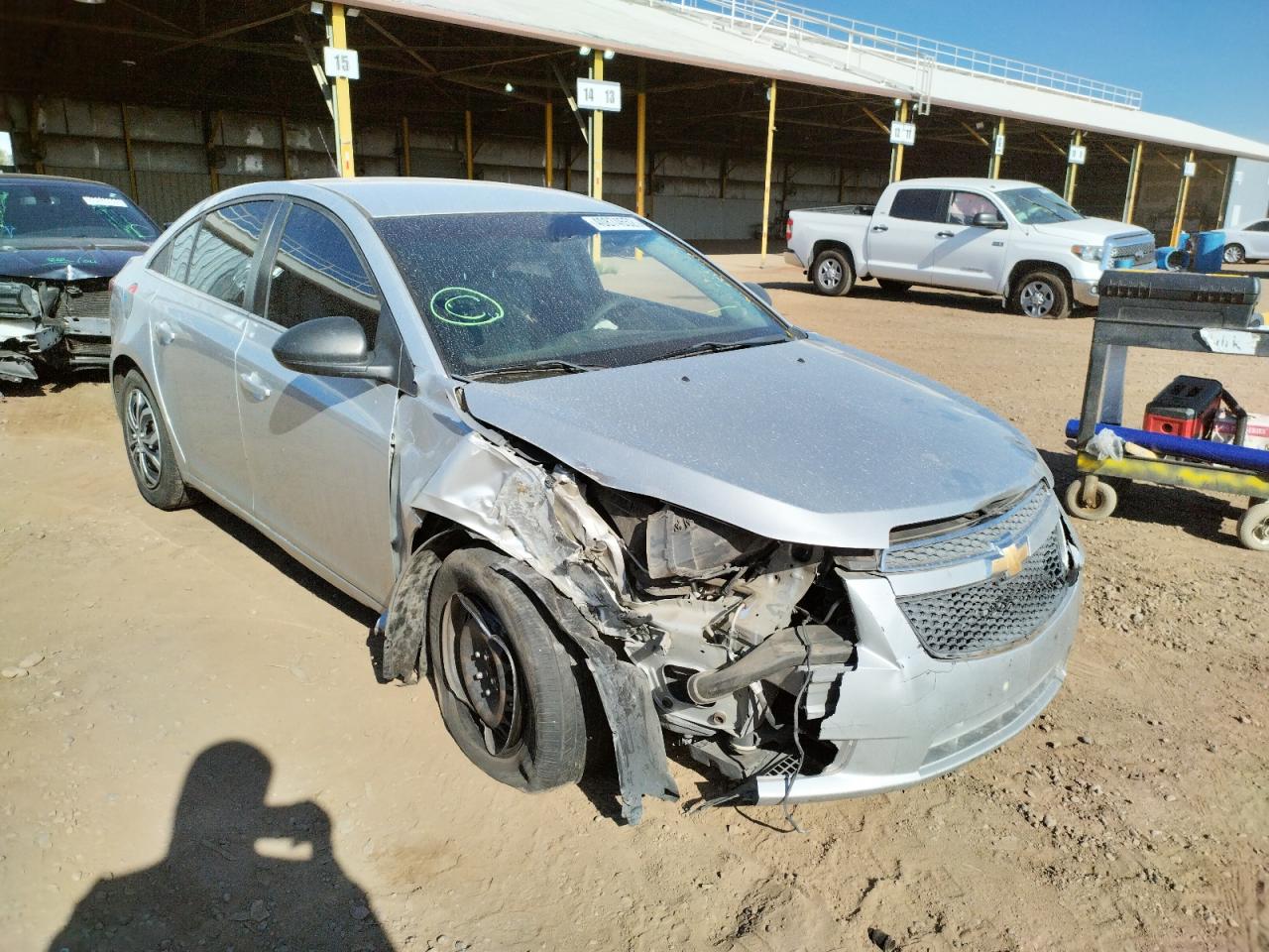 CHEVROLET CRUZE LS 2011 with VIN 1G1PC5SH4B7152579 - Photo from auction
