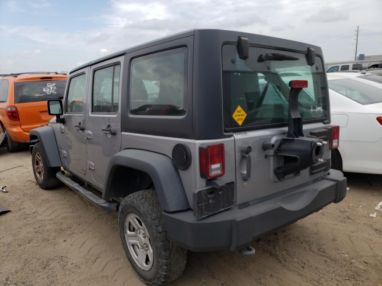 Photo 3 from auction – 2013 JEEP WRANGLER U with VIN 1C4BJWDG3DL681372