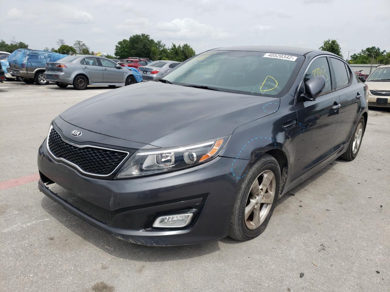 Photo 2 from auction – 2015 KIA OPTIMA LX with VIN KNAGM4A77F5620486