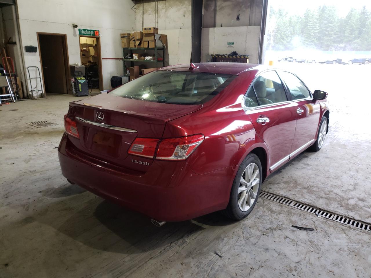 Photo 4 from auction – 2011 LEXUS ES 350 with VIN JTHBK1EG0B2465138