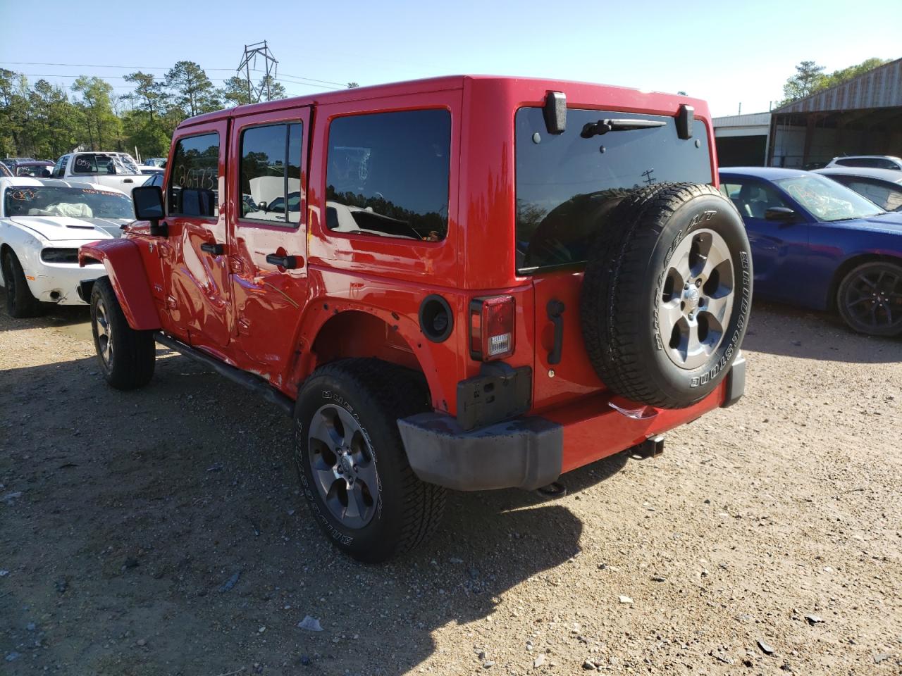 Photo 3 from auction – 2017 JEEP WRANGLER U with VIN 1C4BJWEGXHL628446