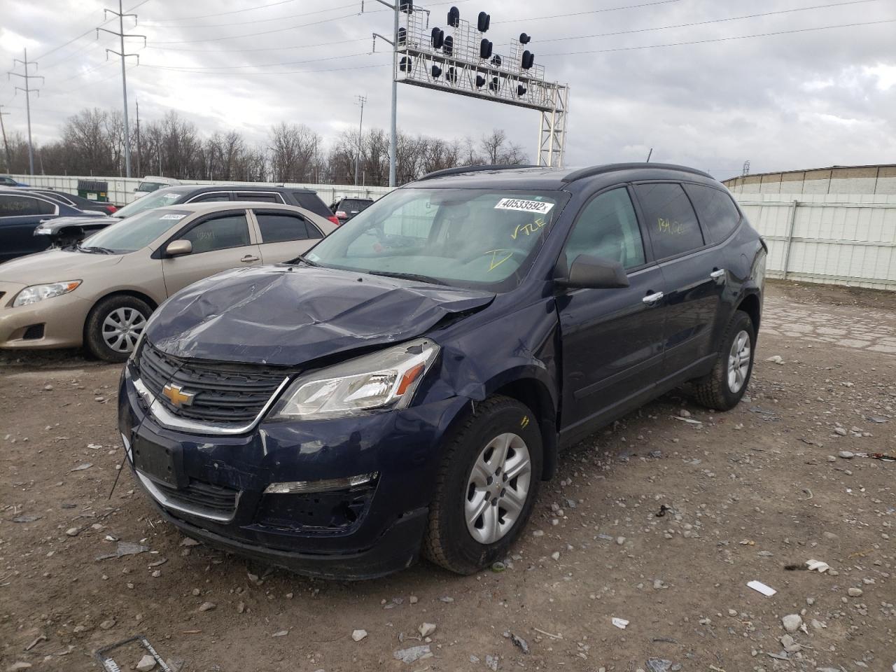 Photo 2 from auction – 2015 CHEVROLET TRAVERSE L with VIN 1GNKRFED4FJ191672