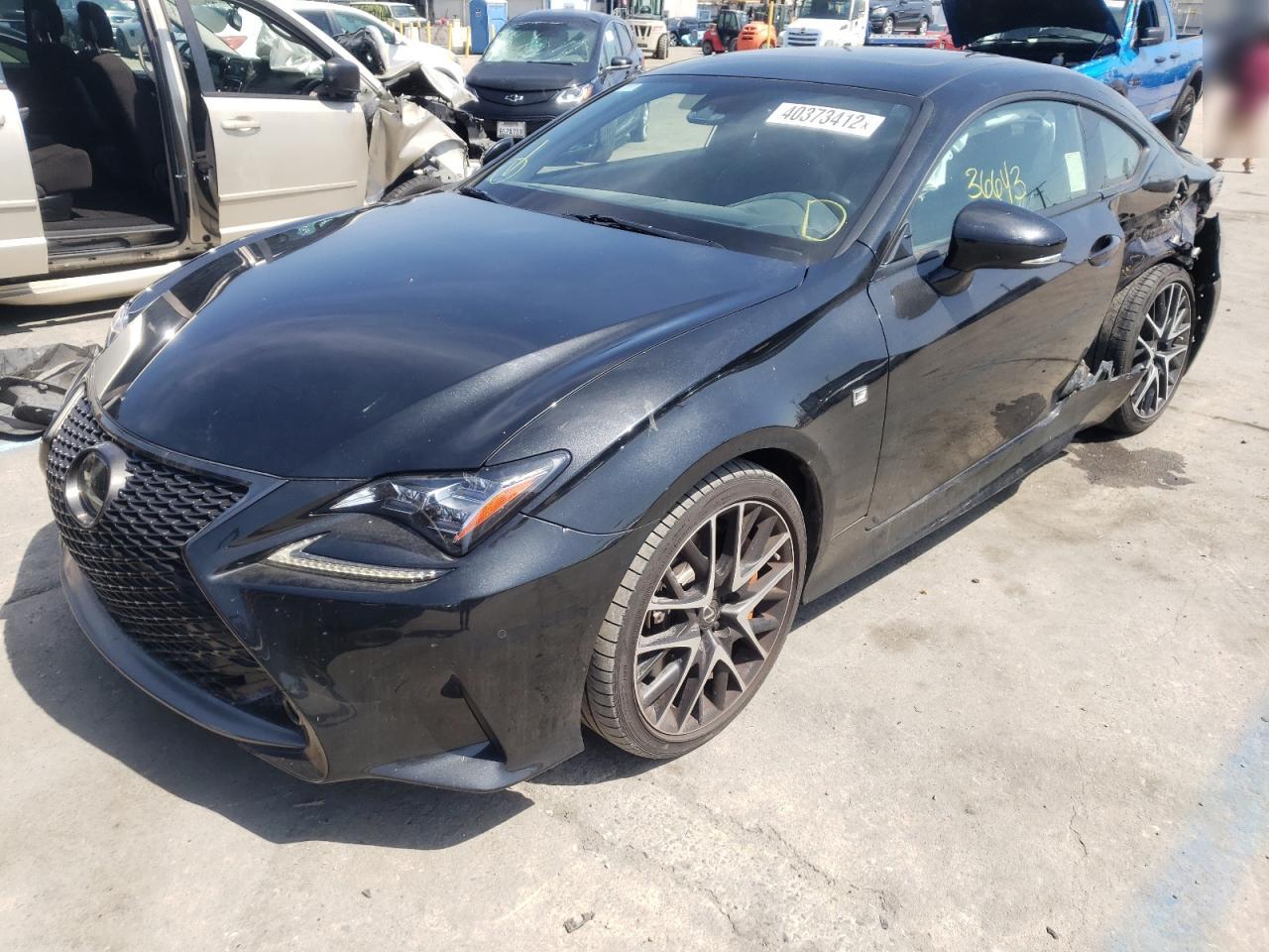 Photo 2 from auction – 2018 LEXUS RC 350 with VIN JTHHZ5BC1J5018720