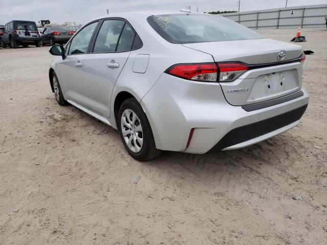 Photo 3 from auction – 2022 TOYOTA COROLLA LE with VIN 5YFEPMAE6NP295377
