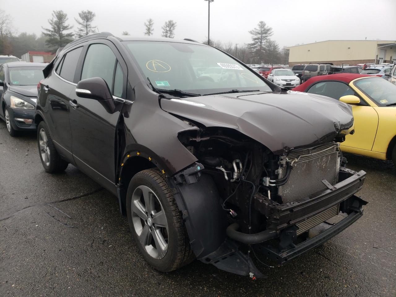 BUICK ENCORE CON 2014 with VIN KL4CJFSBXEB610585 - Photo from auction