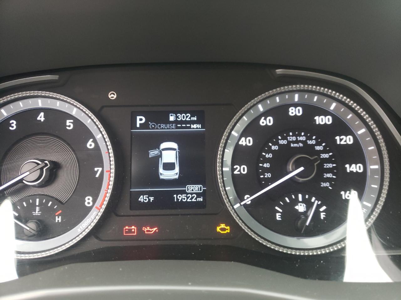Photo 8 from auction – 2021 HYUNDAI SONATA SE with VIN 5NPEG4JA3MH111182