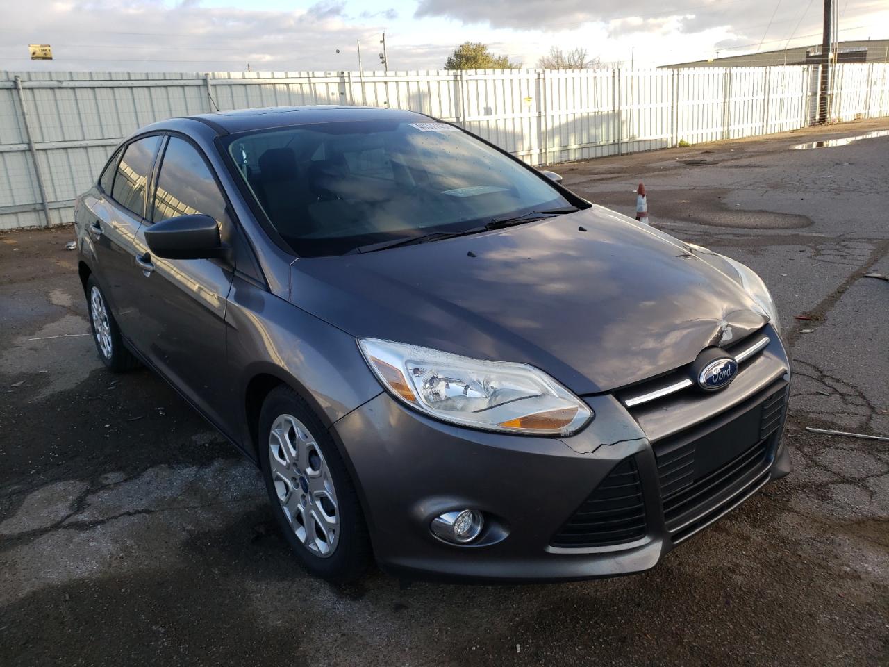 FORD FOCUS SE 2012 with VIN 1FAHP3F25CL271959 - Photo from auction