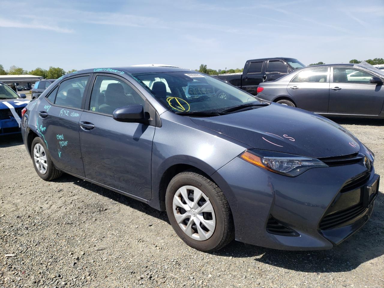 TOYOTA COROLLA LE 2017 with VIN 5YFBPRHE6HP682652 - Photo from auction