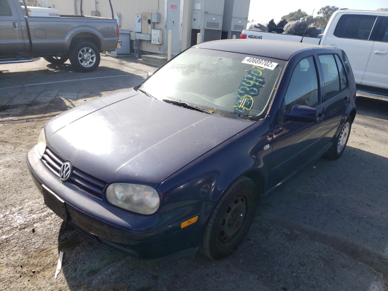 Photo 2 from auction – 2002 VOLKSWAGEN GOLF with VIN 9BWFK61J924046622