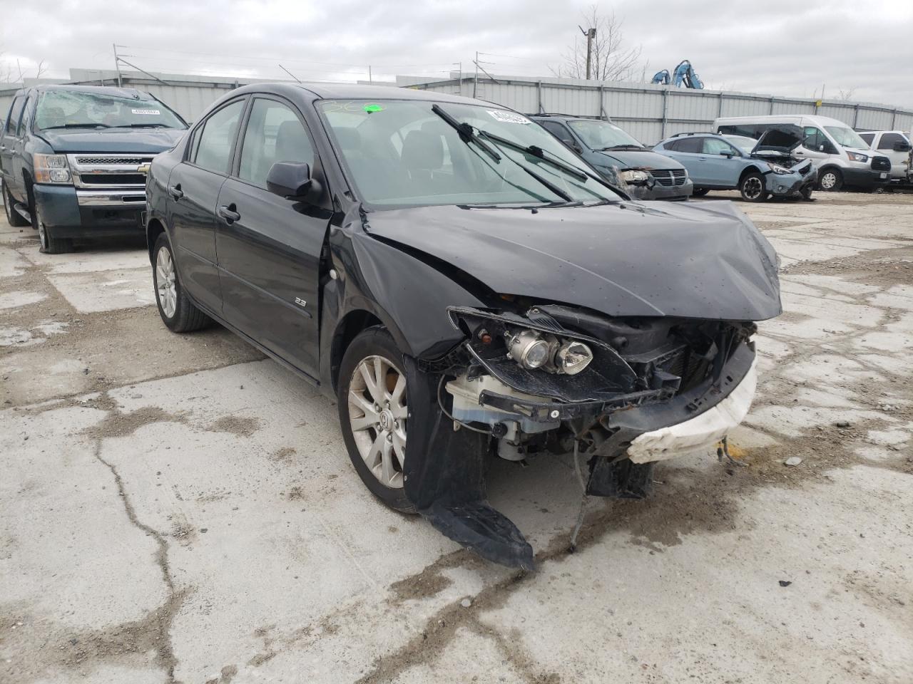 MAZDA 3 S 2008 with VIN JM1BK323381153165 - Photo from auction