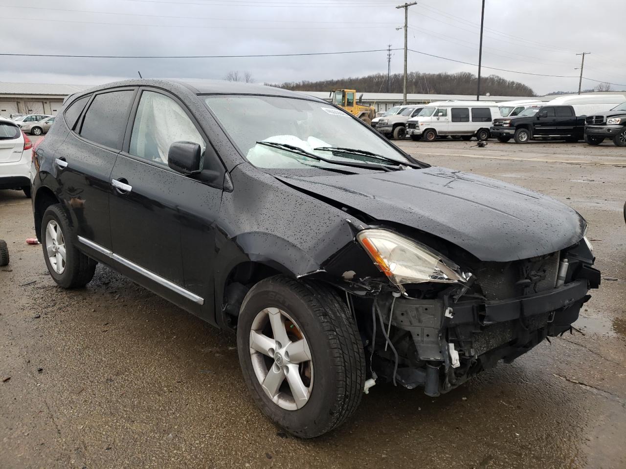 NISSAN ROGUE S 2013 with VIN JN8AS5MV8DW604193 - Photo from auction