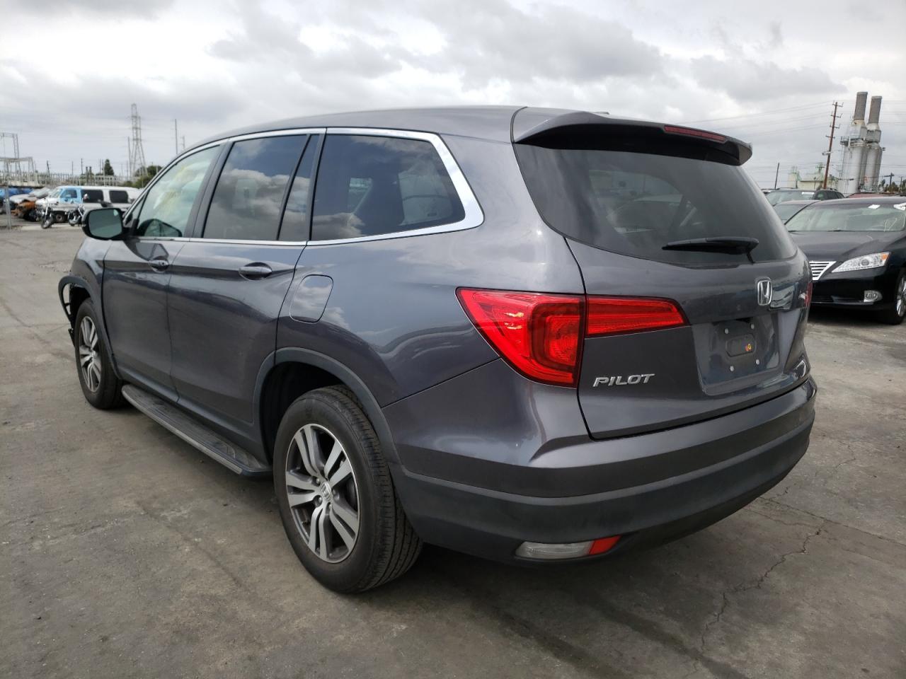 Photo 3 from auction – 2017 HONDA PILOT EXLN with VIN 5FNYF5H75HB020001