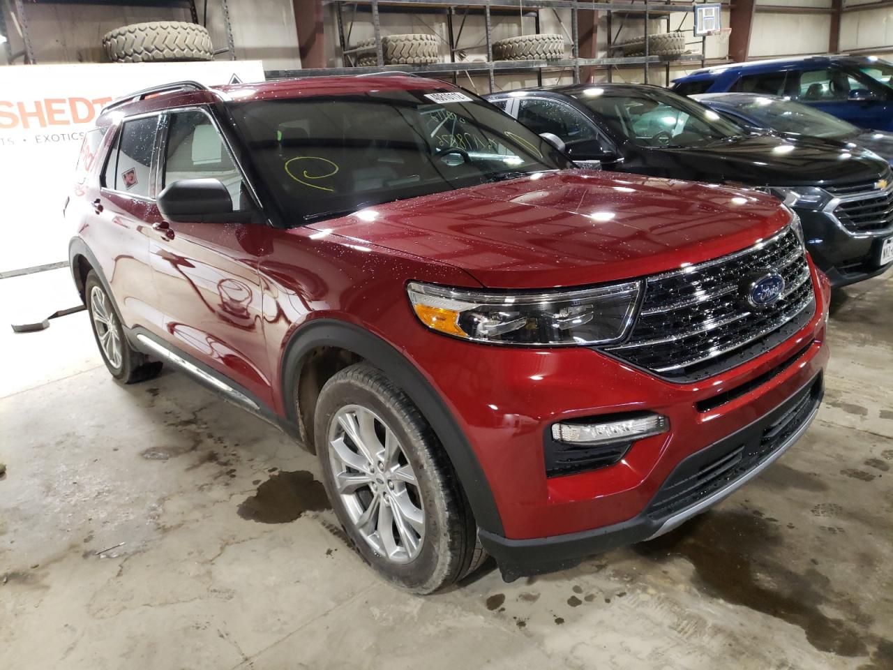 Photo 1 from auction – 2020 FORD EXPLORER X with VIN 1FMSK8DHXLGA50347