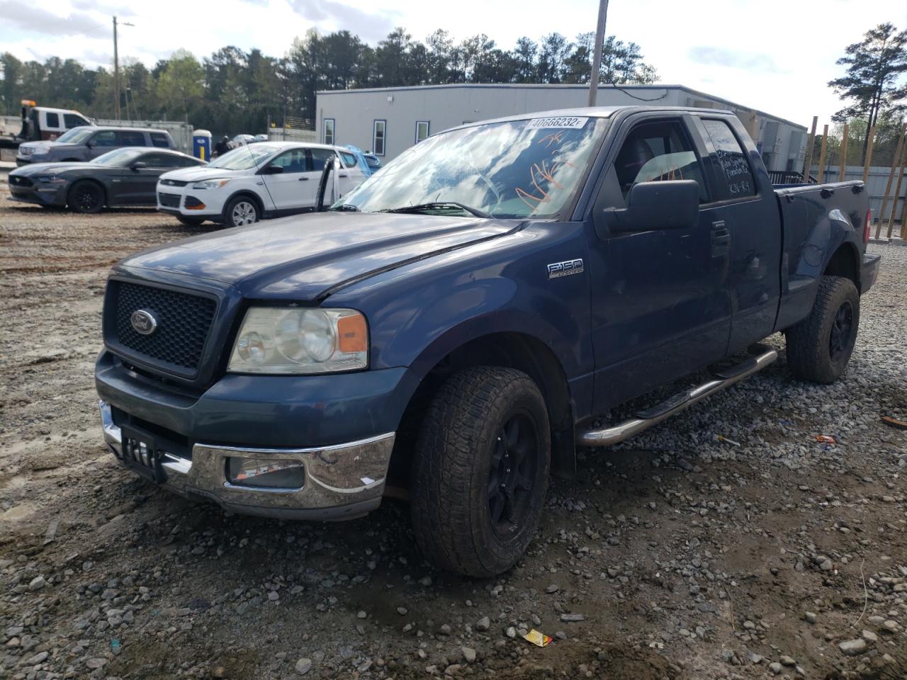Photo 2 from auction – 2004 FORD F150 with VIN 1FTPX02544KD89299