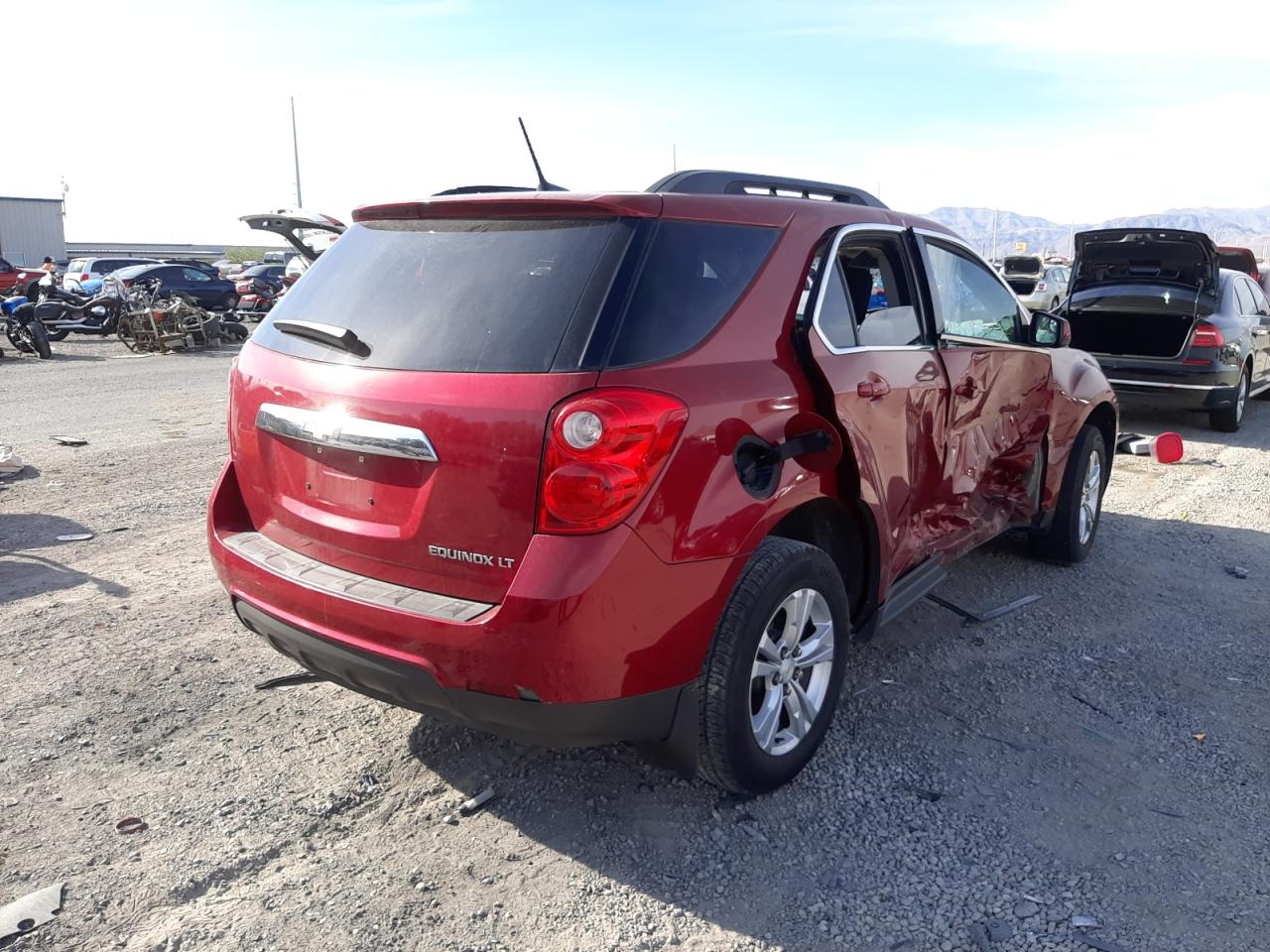 Photo 4 from auction – 2013 CHEVROLET EQUINOX LT with VIN 2GNALDEK9D6363091