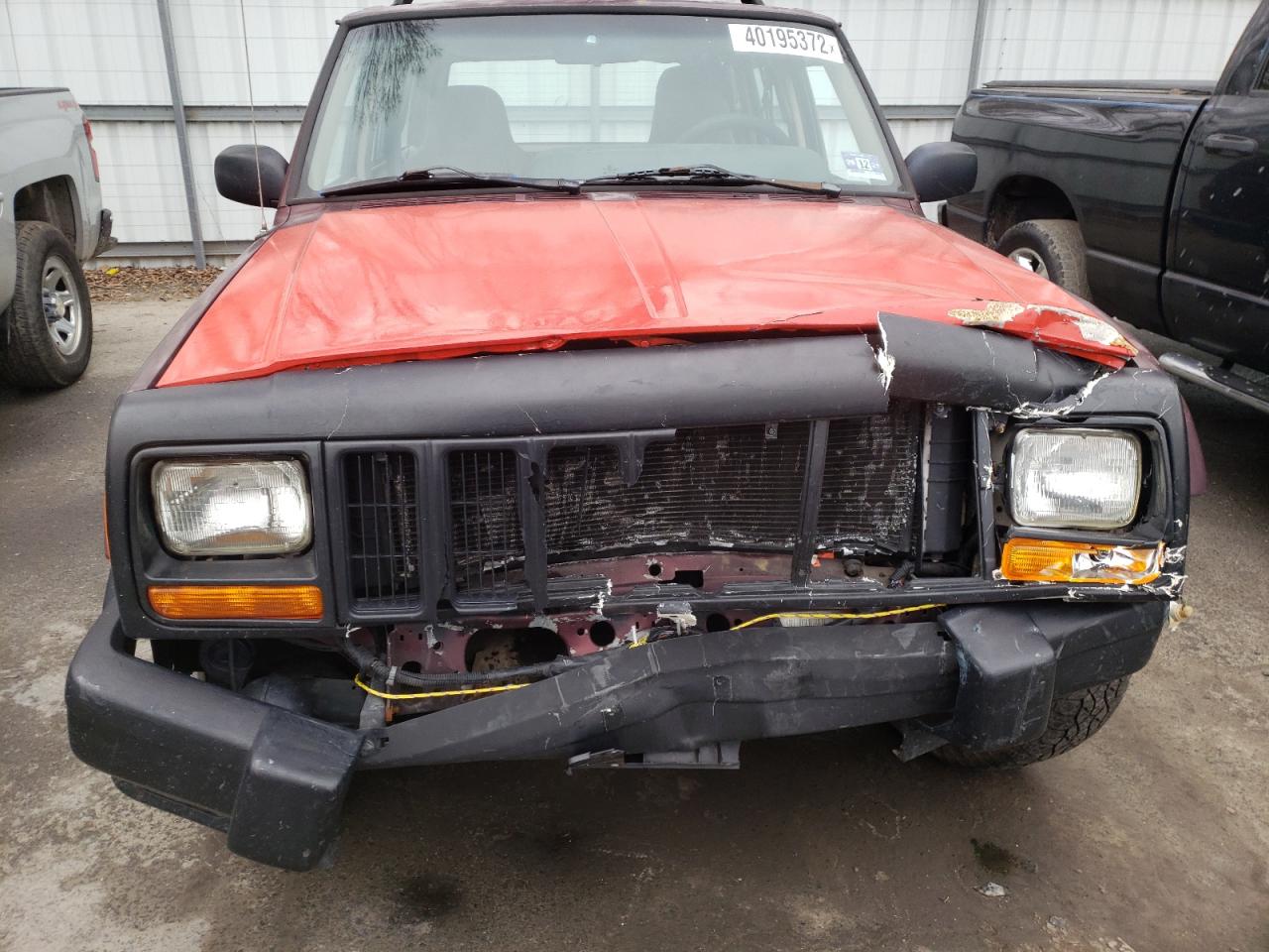 Photo 7 from auction – 2000 JEEP CHEROKEE S with VIN 1J4FF48S2YL231315