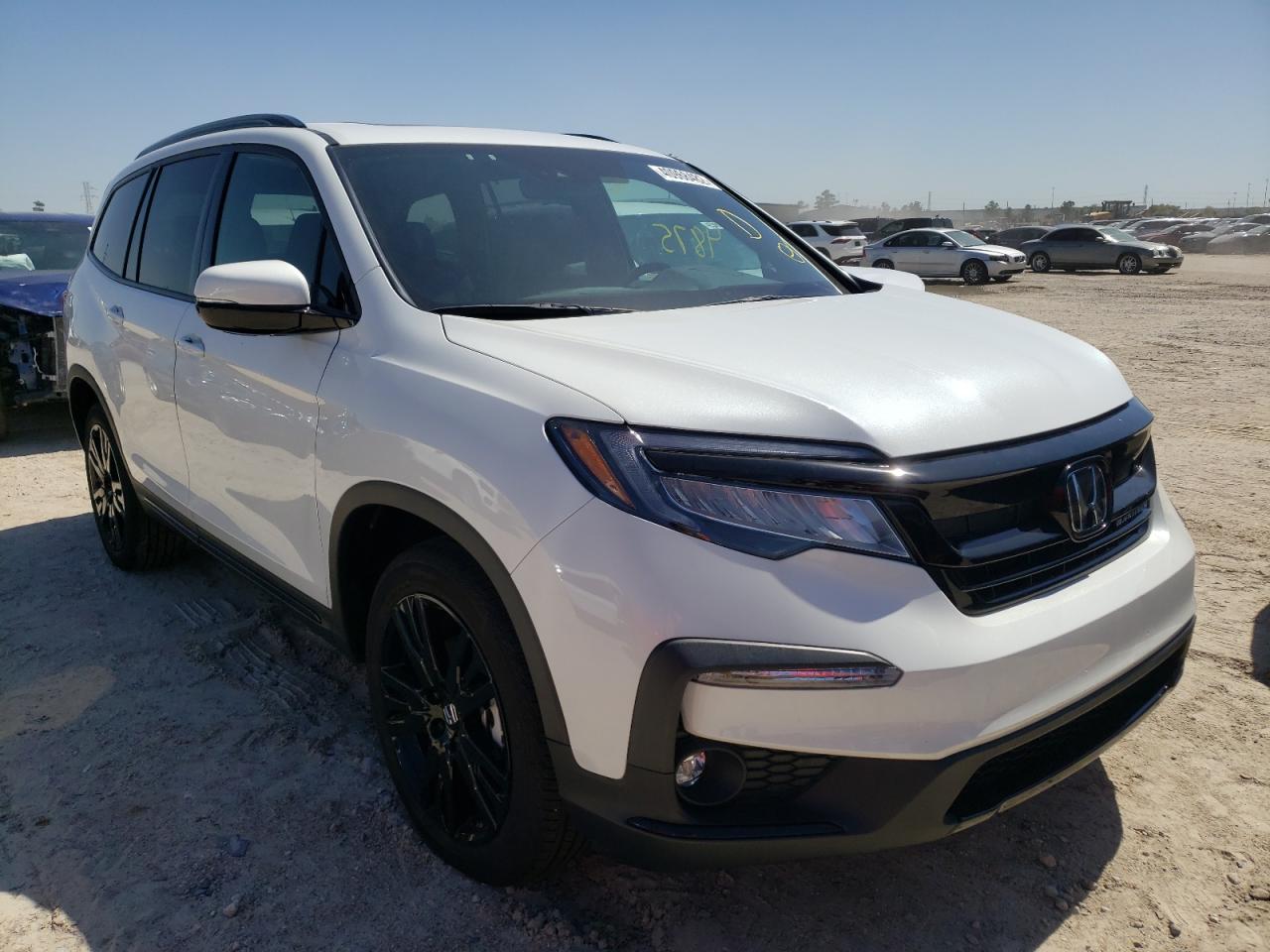 Photo 1 from auction – 2021 HONDA PILOT BLAC with VIN 5FNYF6H70MB016650