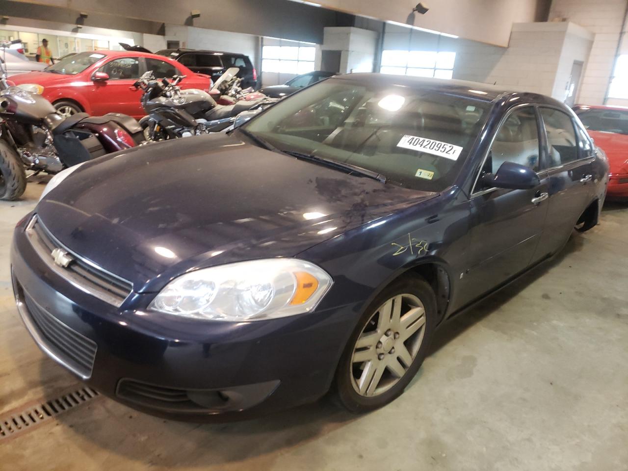 Photo 2 from auction – 2007 CHEVROLET IMPALA LTZ with VIN 2G1WU58R779358199