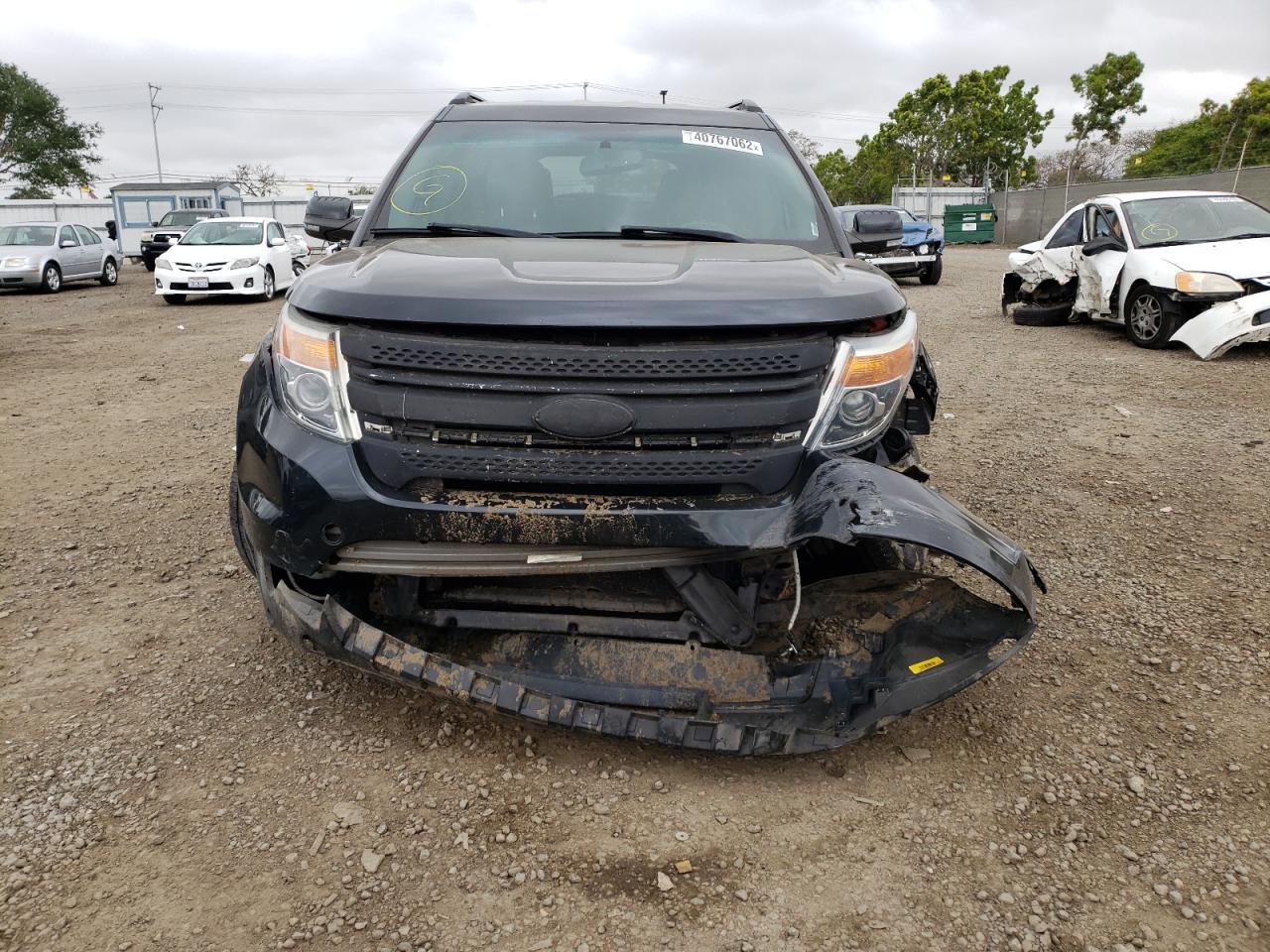 Photo 9 from auction – 2014 FORD EXPLORER X with VIN 1FM5K7D86EGB01367