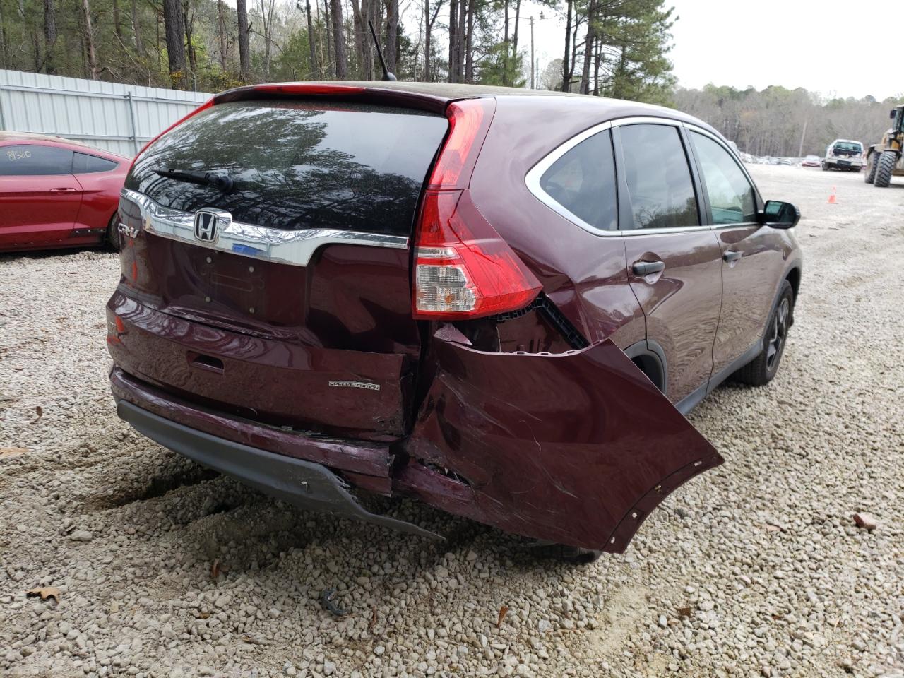 Photo 4 from auction – 2016 HONDA CR-V SE with VIN 2HKRM3H41GH518409