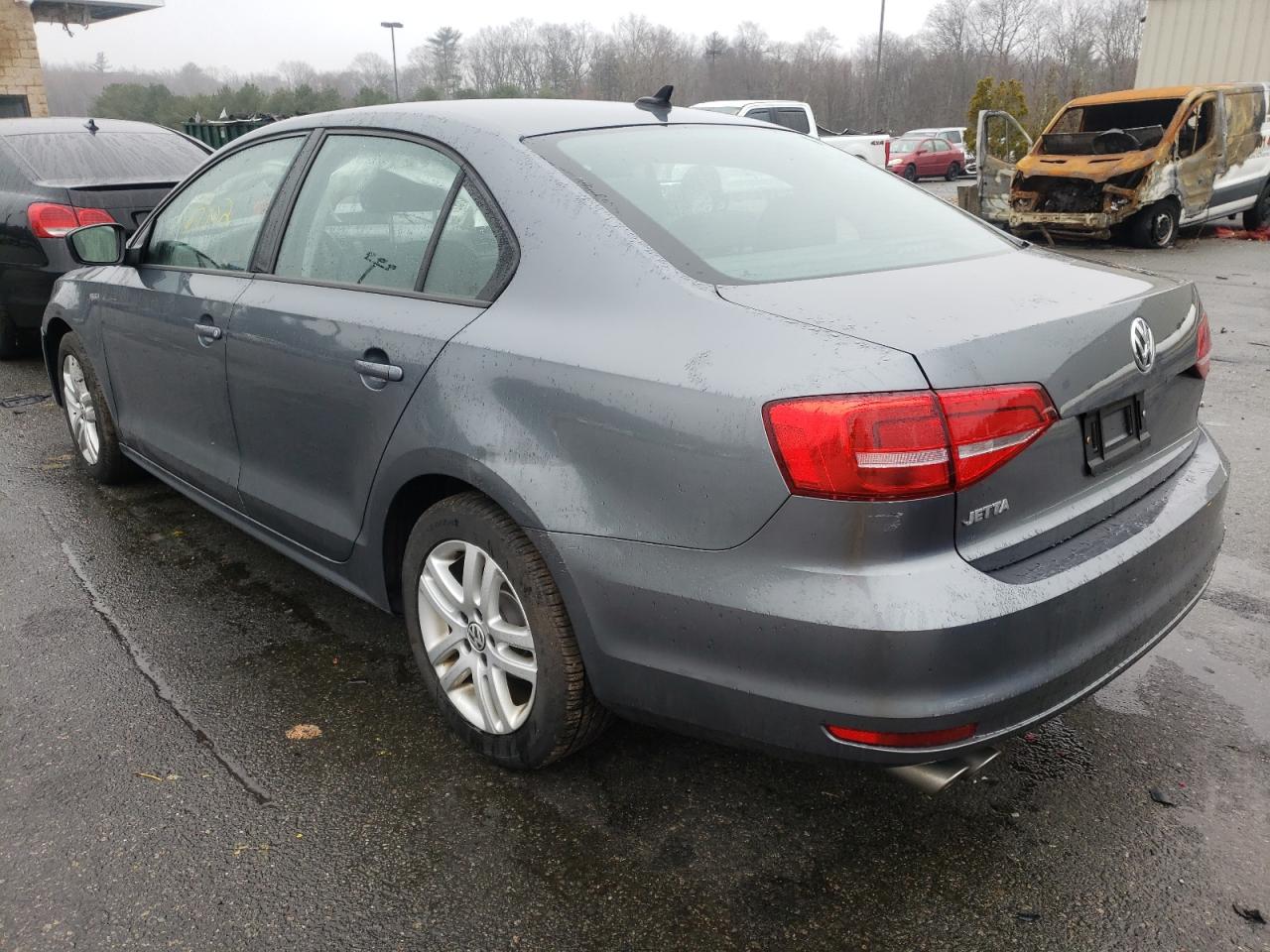 Photo 3 from auction – 2015 VOLKSWAGEN JETTA BASE with VIN 3VW2K7AJ7FM225294