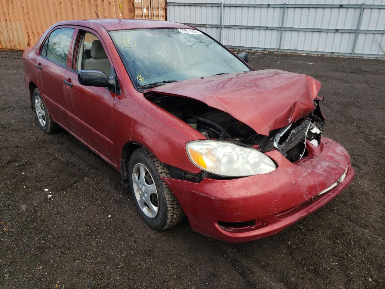 TOYOTA COROLLA CE 2005 with VIN 2T1BR32E65C900181 - Photo from auction