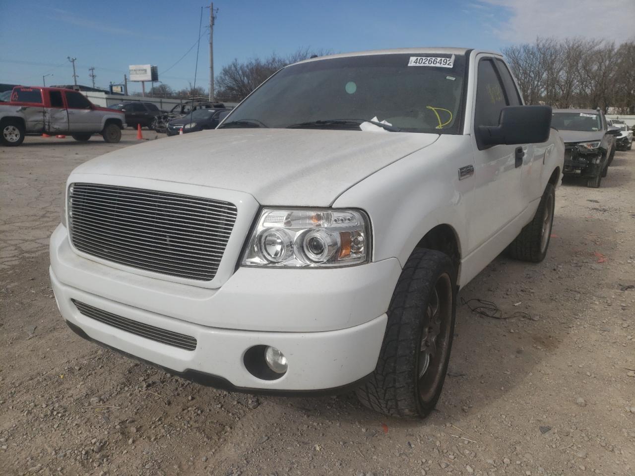 Photo 2 from auction – 2008 FORD F-150 with VIN 1FTRF12W68KE24568